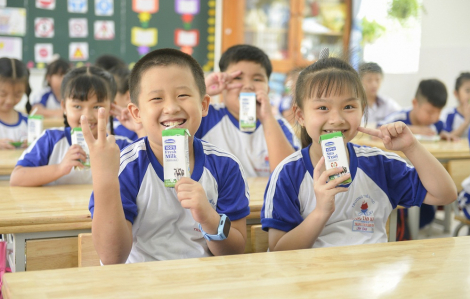 Chương trình Sữa học đường TP.HCM mở rộng đến 24 quận, huyện