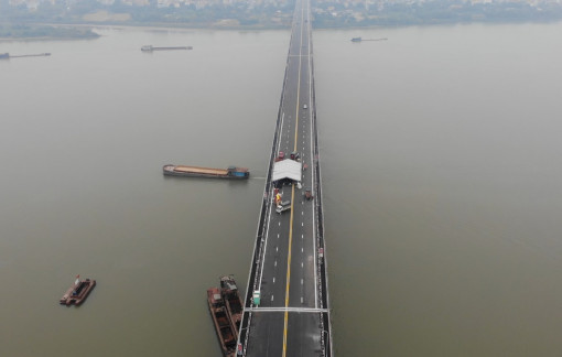 Ngày mai, 7/1, thông xe cầu Thăng Long sau 150 ngày đại tu