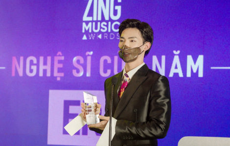 Erik tiếp tục thắng giải "Nghệ sĩ của năm" tại “Zing Music Award 2020"