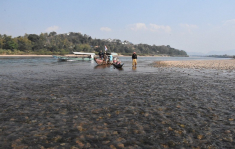 Đập nước Trung Quốc thu hẹp 50% dòng chảy sông Mê Kông