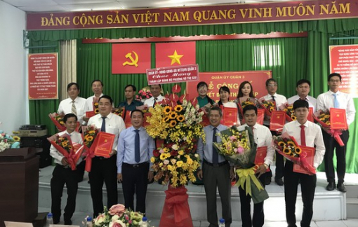 Phường Võ Thị Sáu, quận 3 có 1 Bí thư và 3 Phó bí thư