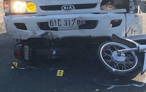 An Giang: Tài xế xe tải ngủ gục gây tai nạn, hàng loạt học sinh bị thương nặng