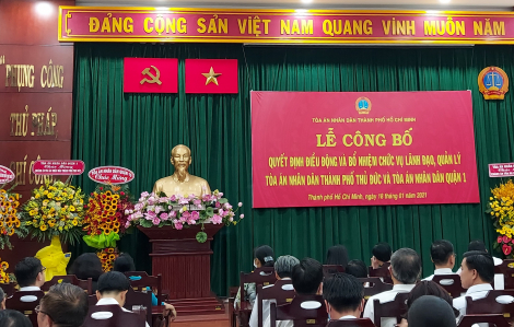 Ông Nguyễn Thành Vinh giữ chức Chánh án Tòa án nhân dân TP. Thủ Đức