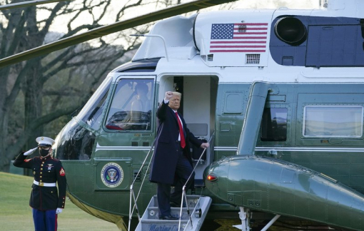 Ông Donald Trump rời Nhà Trắng, khép lại nhiệm kỳ tổng thống