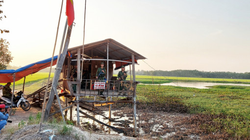 Cao điểm phòng dịch và chống buôn lậu ở biên giới Tây Nam
