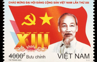 Bộ tem chào mừng Đại hội Đảng