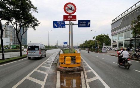 Điều chỉnh giao thông gần hầm sông Sài Gòn ngày cuối tuần