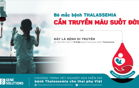 Triển khai chương trình xét nghiệm gen miễn phí “Năm hành động không Thalassemia” tại 100 bệnh viện khắp cả nước