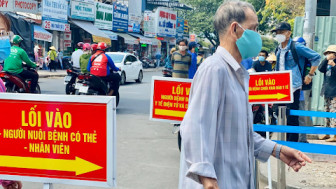 TPHCM xét nghiệm COVID-19 cho người sốt ho, khó thở không rõ nguyên nhân