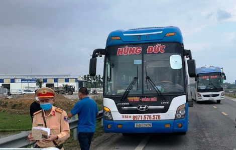 Truy vết 50 người đi xe khách từ Quảng Ninh về Quảng Ngãi