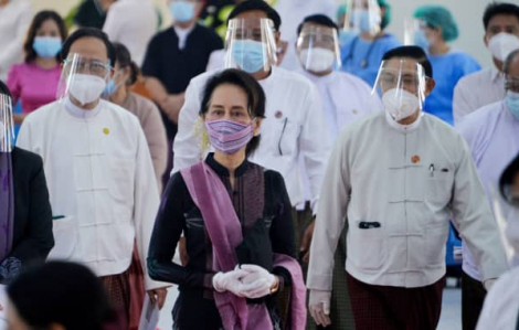 Bà Aung San Suu Kyi và các lãnh đạo cấp cao Myanmar bị bắt giữ