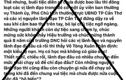 Đưa thông tin sai sự thật, một cựu nhà báo bị phạt