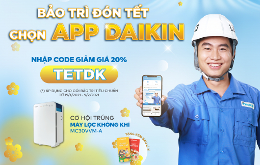 Có app Daikin, Tân Sửu hanh thông vạn sự như ý