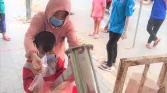 Bình Dương thêm cây ATM gạo miễn phí, ấm lòng người cách ly