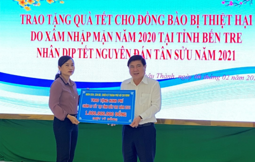 TPHCM hỗ trợ đồng bào miền Tây vui tết Tân Sửu 2021