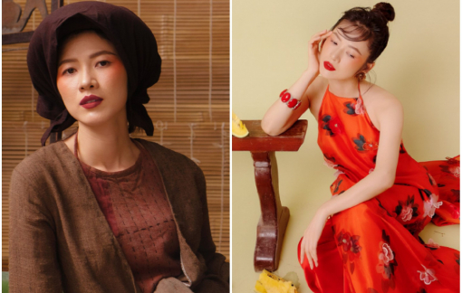 Oanh Kiều biến hóa với hai màu sắc đối lập