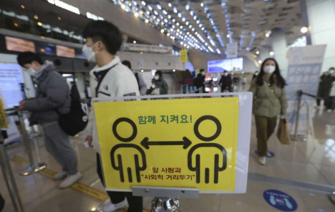 Số ca nhiễm hàng ngày vượt mức 500, Hàn Quốc đón Tết Nguyên đán trong lo lắng