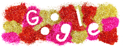 Google rải tranh cát mừng ngày Valentine