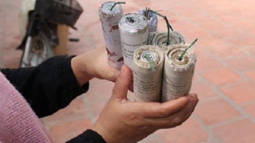 Dập tay, mất mắt vì liều lĩnh chơi pháo ngày tết