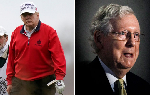 Cựu Tổng thống Trump “phản pháo” lãnh đạo đảng Cộng hòa McConnell