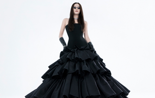 Show diễn chỉ có một người mẫu của NTK Việt tại nước Anh