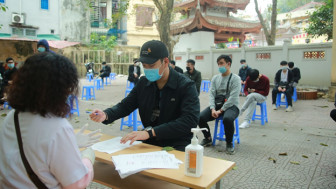 Hà Nội xét nghiệm COVID-19 cho hơn 4.000 thanh niên trúng tuyển nghĩa vụ quân sự