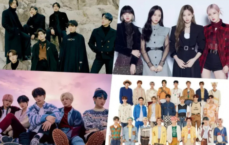 Các nhóm nhạc K-pop oanh tạc trên bảng xếp hạng âm nhạc quốc tế