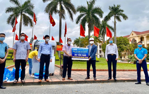 Hòa Bình chung tay xây dựng ATM gạo giúp đồng bào Hải Dương