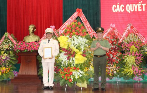 Bộ Công an công bố tân Giám đốc Công an tỉnh Đắk Lắk