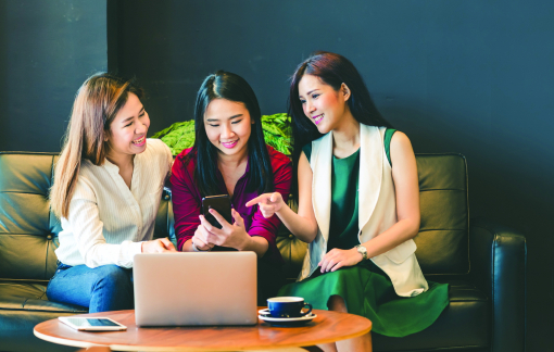Phụ nữ thời 4.0 - Ở nơi nào thì vui?