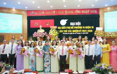 Hội LHPN phường 14, quận 10 tổ chức thành công Đại hội đại biểu Phụ nữ nhiệm kỳ 2021-2026