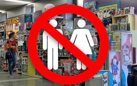 Mỹ nghiêm cấm phân biệt giới tính trên áo quần và đồ chơi trẻ em