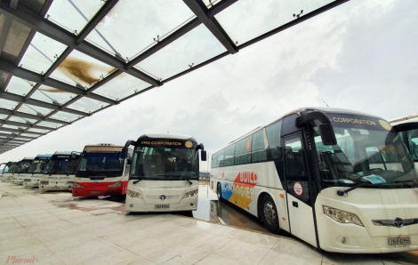 Xe khách tuyến TPHCM đi Quảng Trị trở ra các tỉnh phía Bắc hoạt động ở bến xe Miền Đông mới từ 13/3