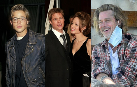 Đến Brad Pitt cũng trở thành ông già ở tuổi gần 60