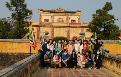 Cận cảnh không gian Lầu Tàng Thơ, kho lưu trữ tài liệu quốc gia triều Nguyễn