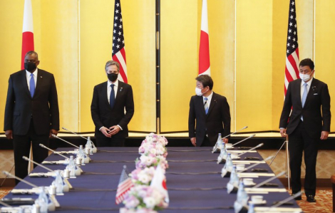Các lãnh đạo hàng đầu của Mỹ thăm Nhật, củng cố quan hệ với châu Á