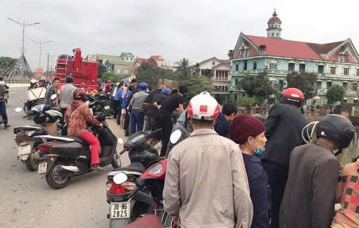 Nhảy xuống sông cứu bạn gái, nam thanh niên bị nước cuốn trôi