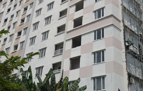 Dự án Tân Bình Apartment lại lỗi hẹn giao nhà vì tiếp tục bị phát hiện xây trái phép