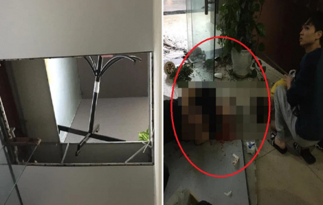 Hà Nội: Thủng trần nhà chung cư, 2 người rơi từ trên cao xuống