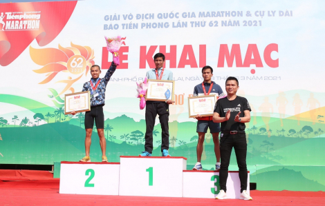 Herbalife Việt Nam hỗ trợ tổ chức giải vô địch quốc gia marathon và cự ly dài báo Tiền Phong 2021
