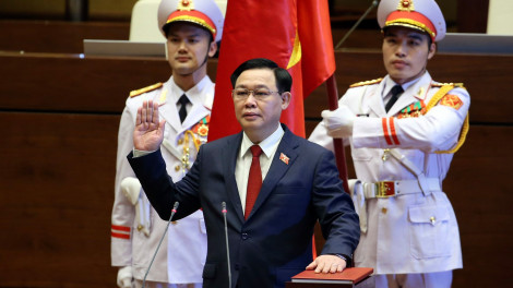 Ông Vương Đình Huệ giữ chức Chủ tịch Quốc hội