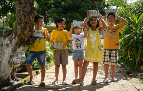 Vinamilk và Quỹ sữa Vươn cao Việt Nam khởi động hành trình 2021 với chiến dịch “Triệu ly sữa yêu thương, triệu nụ cười hạnh phúc”
