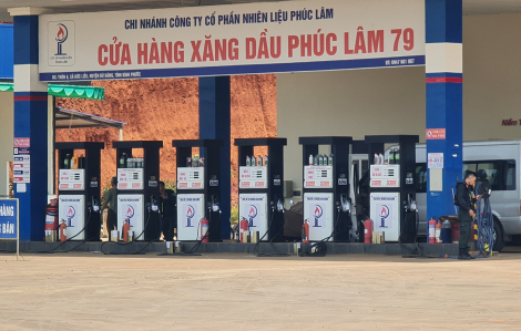 Phong tỏa một cây xăng ở Bình Phước, nghi liên quan đường dây 200 triệu lít xăng giả