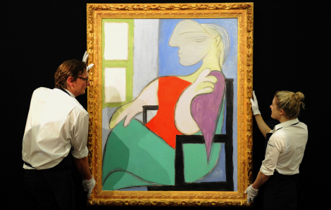 Tranh vẽ người tình bí ẩn của Picasso đấu giá hơn 1,2 ngàn tỷ đồng