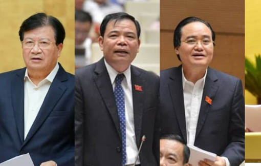 Quốc hội phê chuẩn miễn nhiệm 13 thành viên Chính phủ