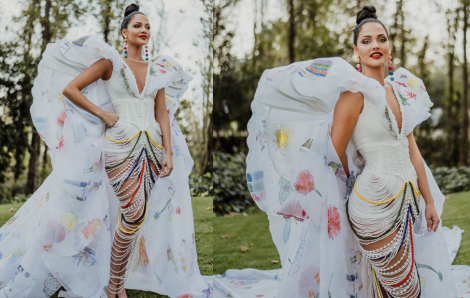 Vì sao trang phục truyền thống của Nam Phi tại Hoa hậu Hoàn vũ khiến thế giới chú ý?