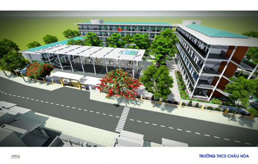 Tập đoàn Trung Nam khởi công xây dựng trường học tại Bến Tre