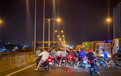 Chuyển vụ tổ chức đua xe trái phép trên cao tốc cho Công an TP Thủ Đức