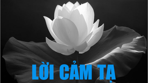 LỜI CẢM TẠ