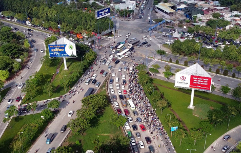 Nút giao thông An Phú: Nỗi khổ "thâm niên" vì kẹt xe của người dân TP. Thủ Đức